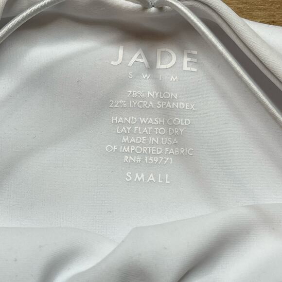 Jade Swim Micro Naomi Swimsuit white Small - Picture 6 of 10